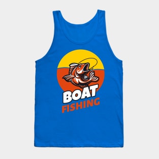 Boat Fishing Tank Top